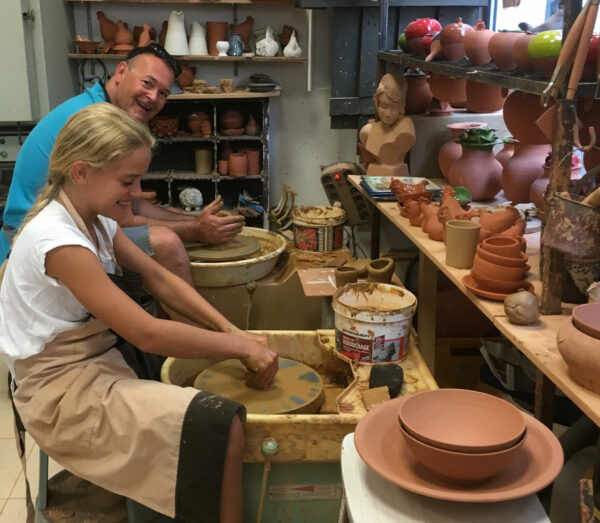 stages poterie en famille