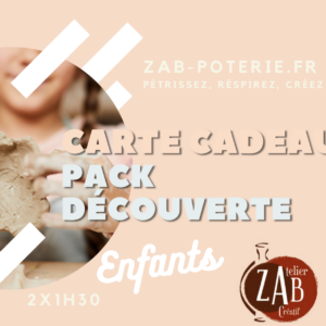 Carte KDO Pack Découverte Enfants