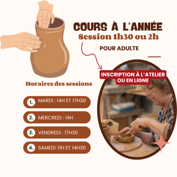 Cours collectif adultes 1H30